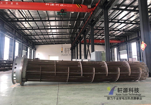 上海1000KW大型法兰电加热管
